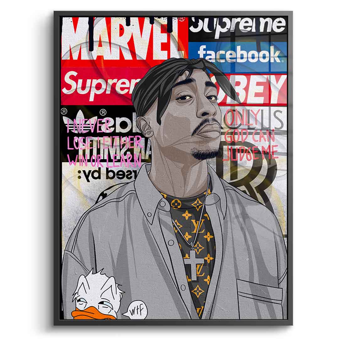 Tupac - Acrylic glass
