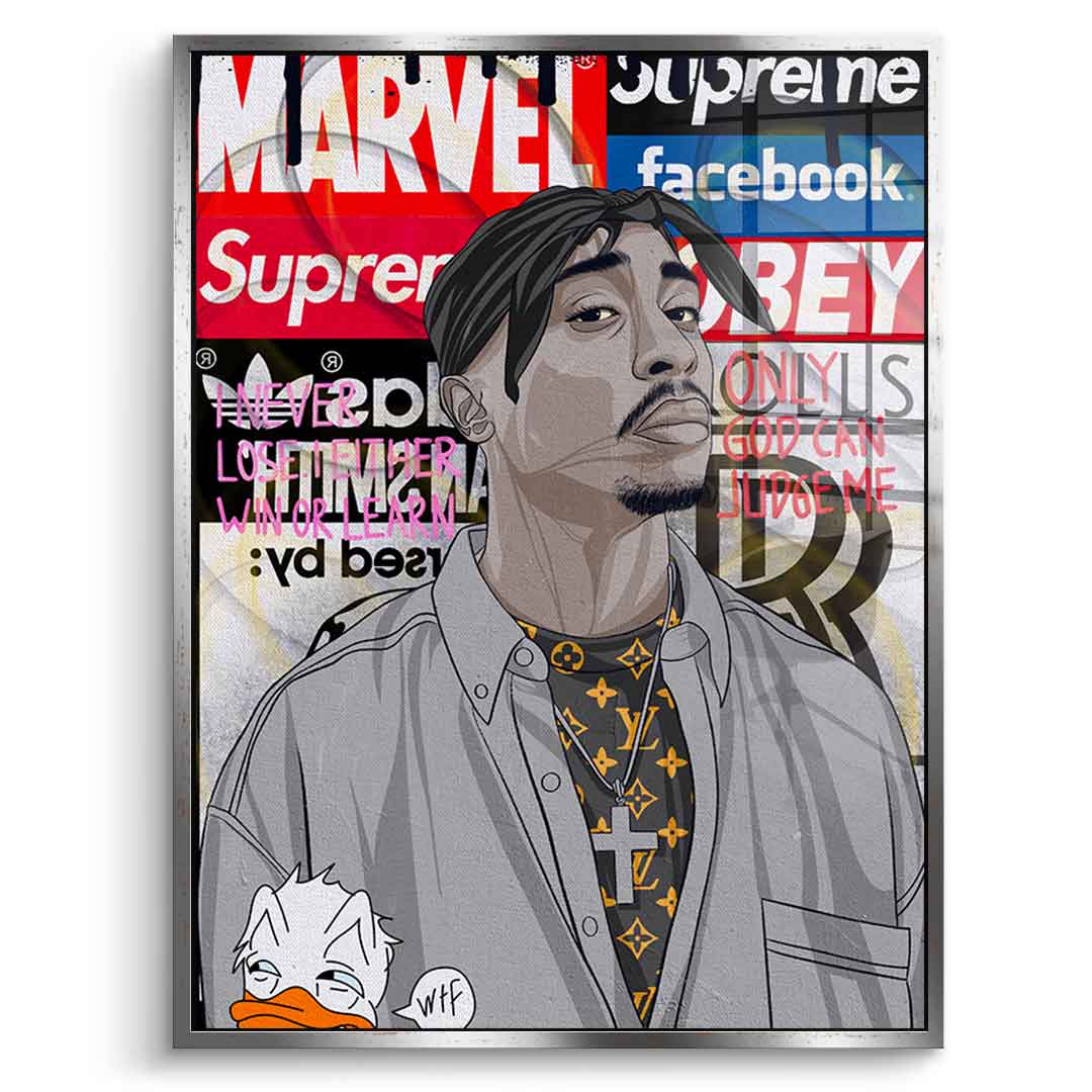 Tupac - Acrylic glass