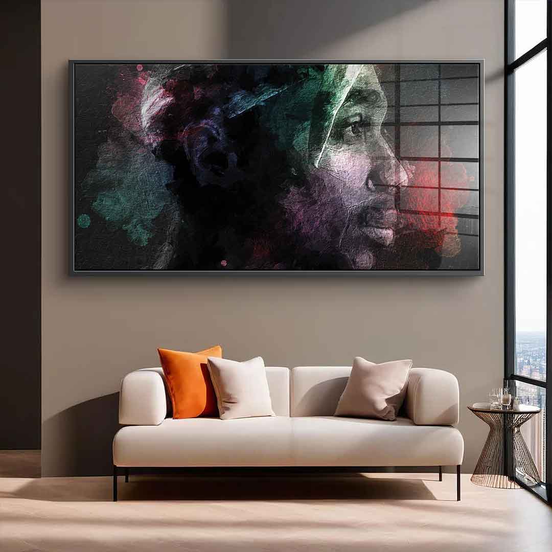 Tupac Vision - Acrylglas