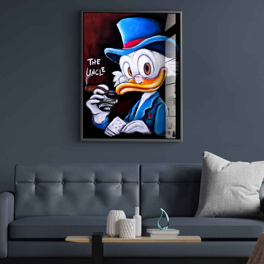 Uncle Dagobert - Acrylglas
