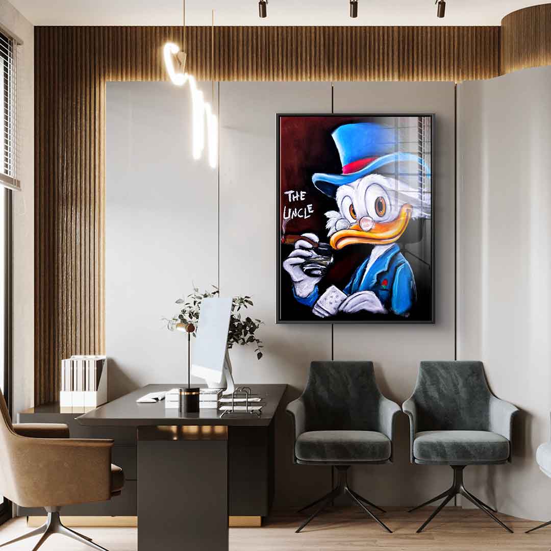 Uncle Dagobert - Acrylglas