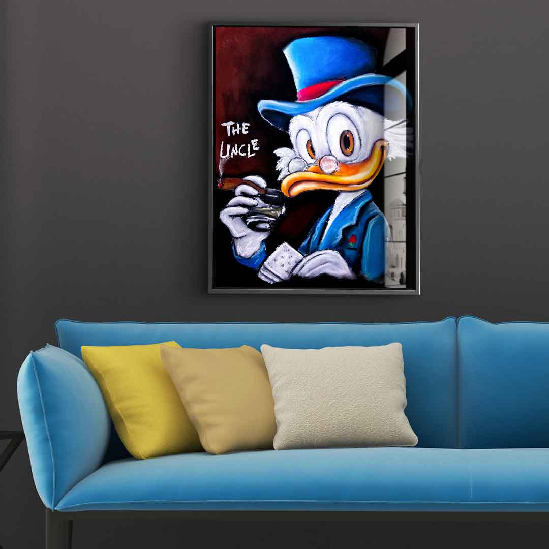 Uncle Dagobert - Acrylglas