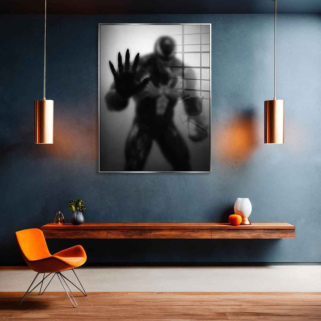 Venom's Silhouette - Acrylglas