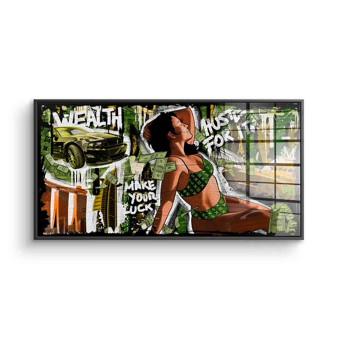 Happiness - Acrylic glass