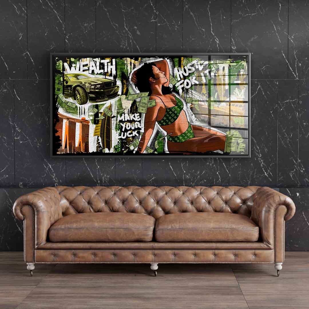 Happiness - Acrylic glass