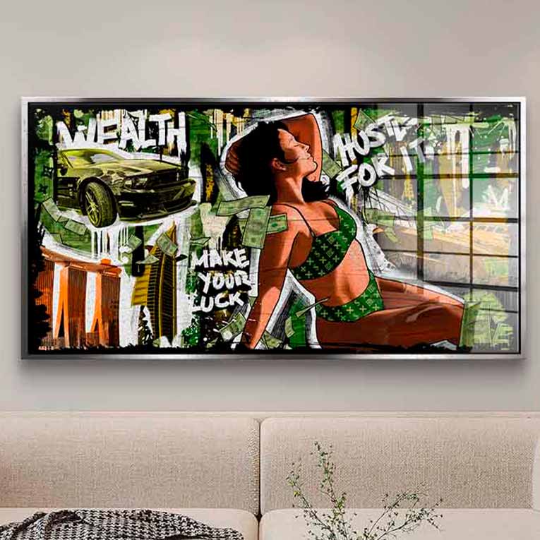 Happiness - Acrylic glass