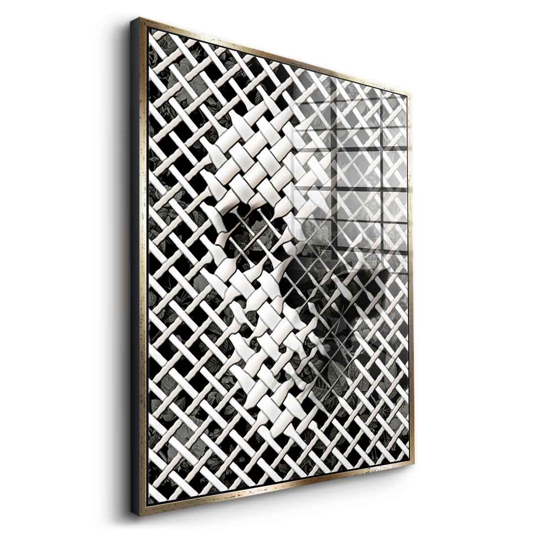 Wicker Skull – akryl