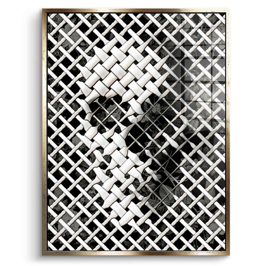 Wicker Skull – akryl
