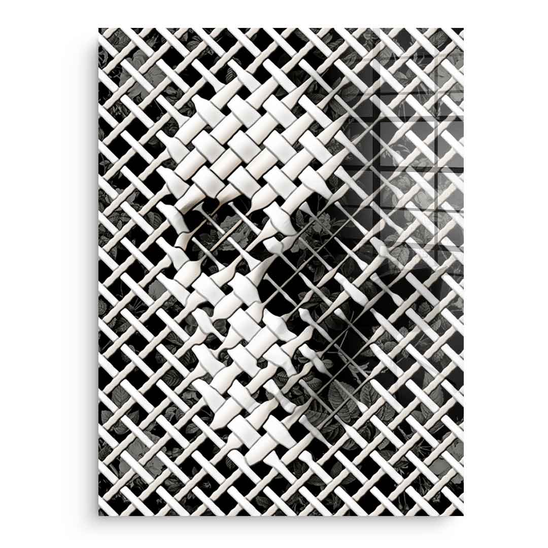 Wicker Skull – akryl