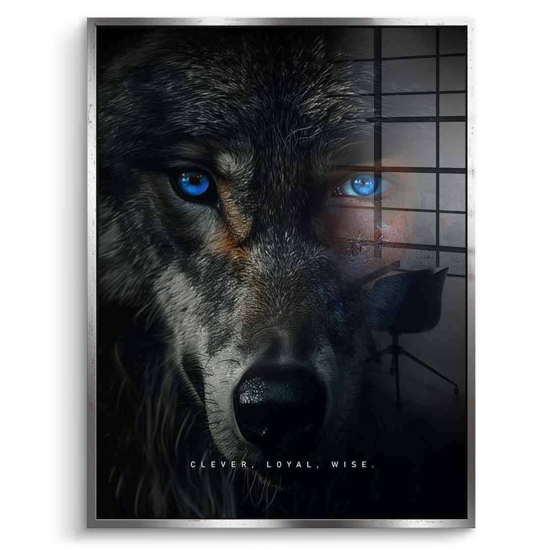 Wolf Fusion - Acrylic glass