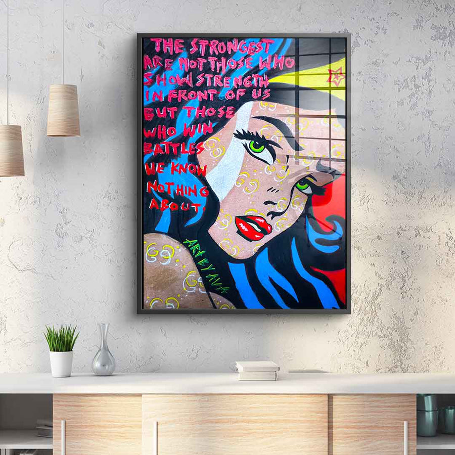 Wonder Woman Magic - Acrylic Glass