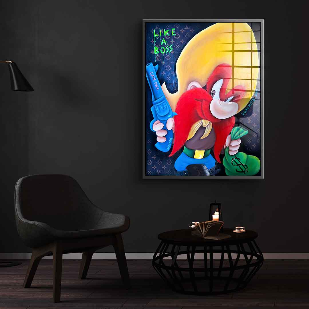 Yosemite Sam - Acrylic glass