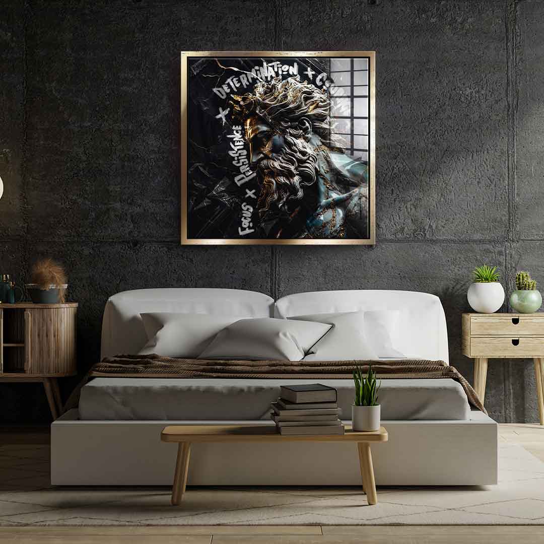 Patience Black - Acrylglas