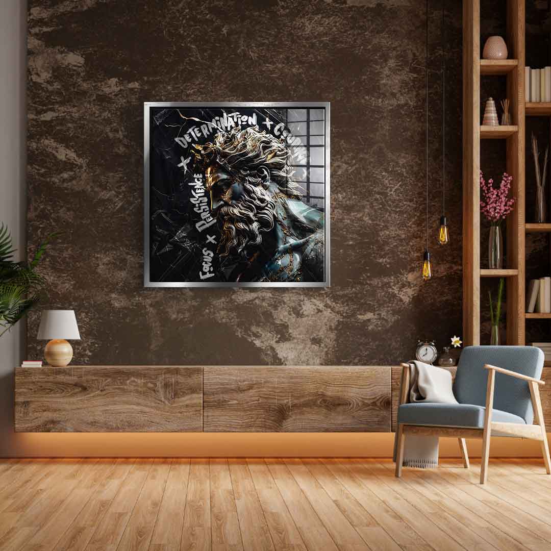 Patience Black - Acrylglas