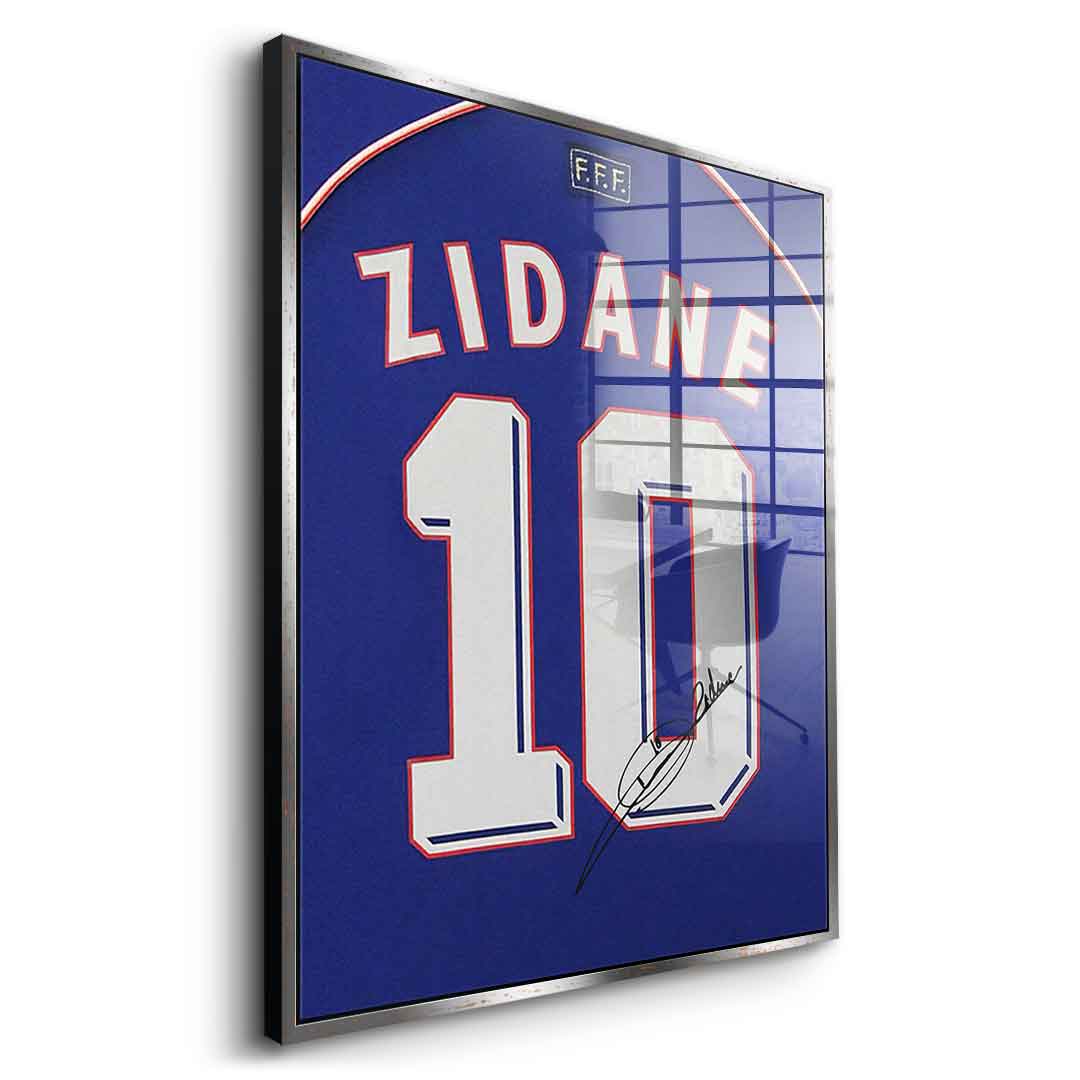 Zidane – szkło akrylowe
