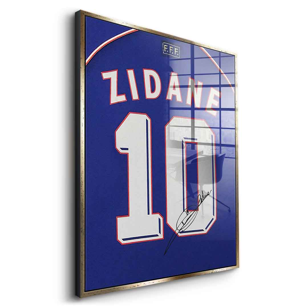 Zidane – szkło akrylowe