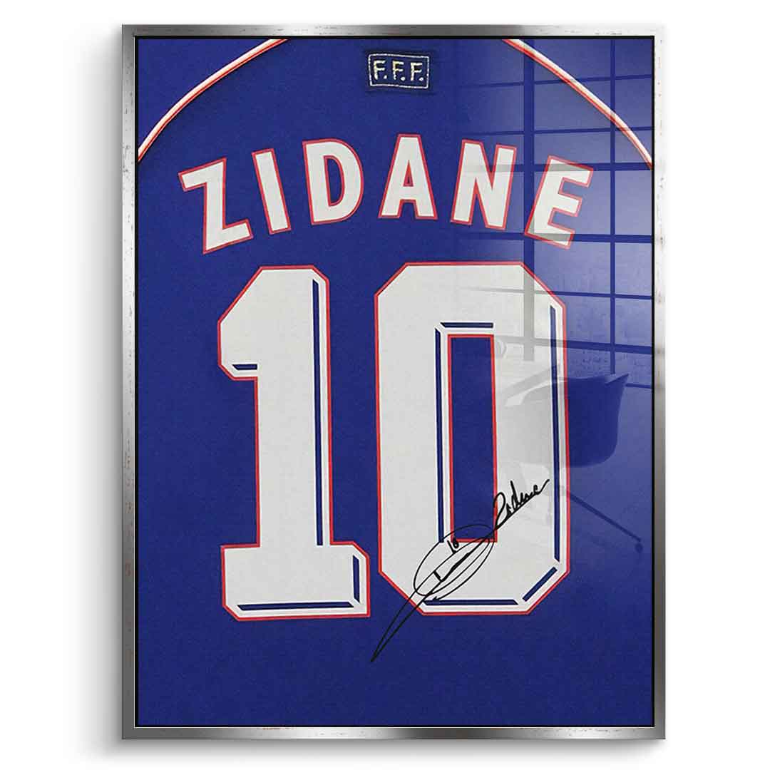 Zidane – szkło akrylowe