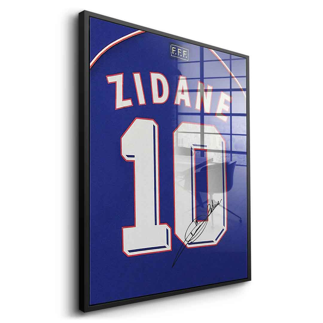 Zidane – szkło akrylowe