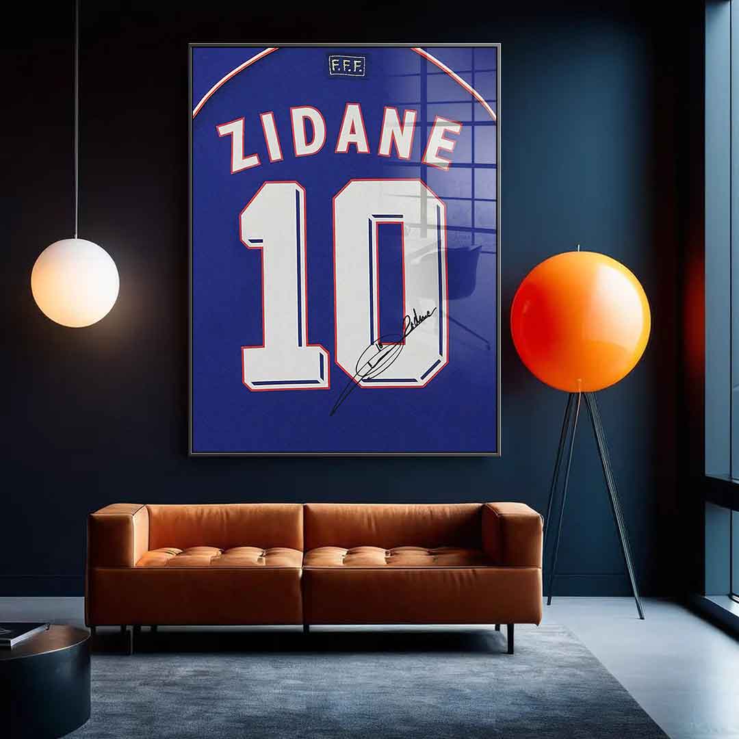 Zidane – szkło akrylowe