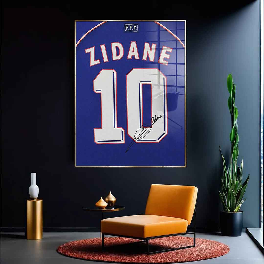 Zidane – szkło akrylowe
