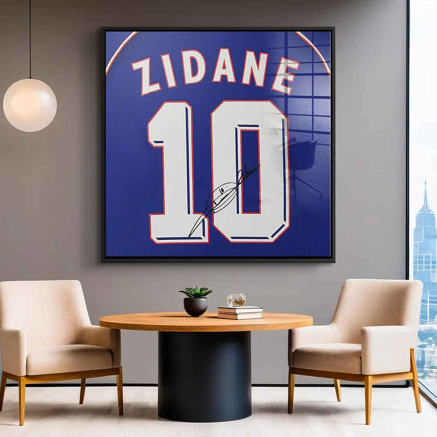 Zidane - Square Edition - Acrylic Glass