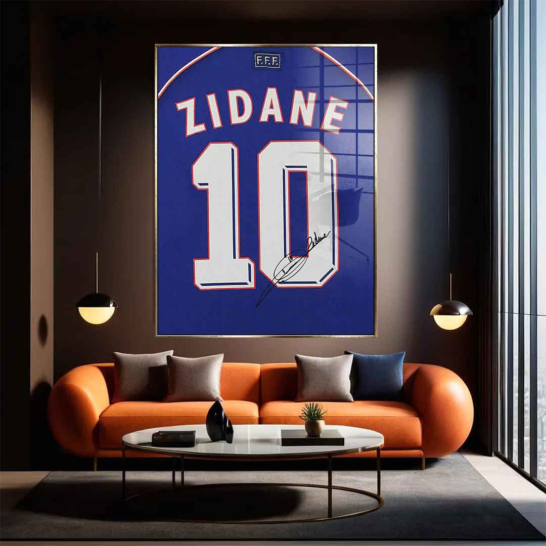 Zidane – szkło akrylowe