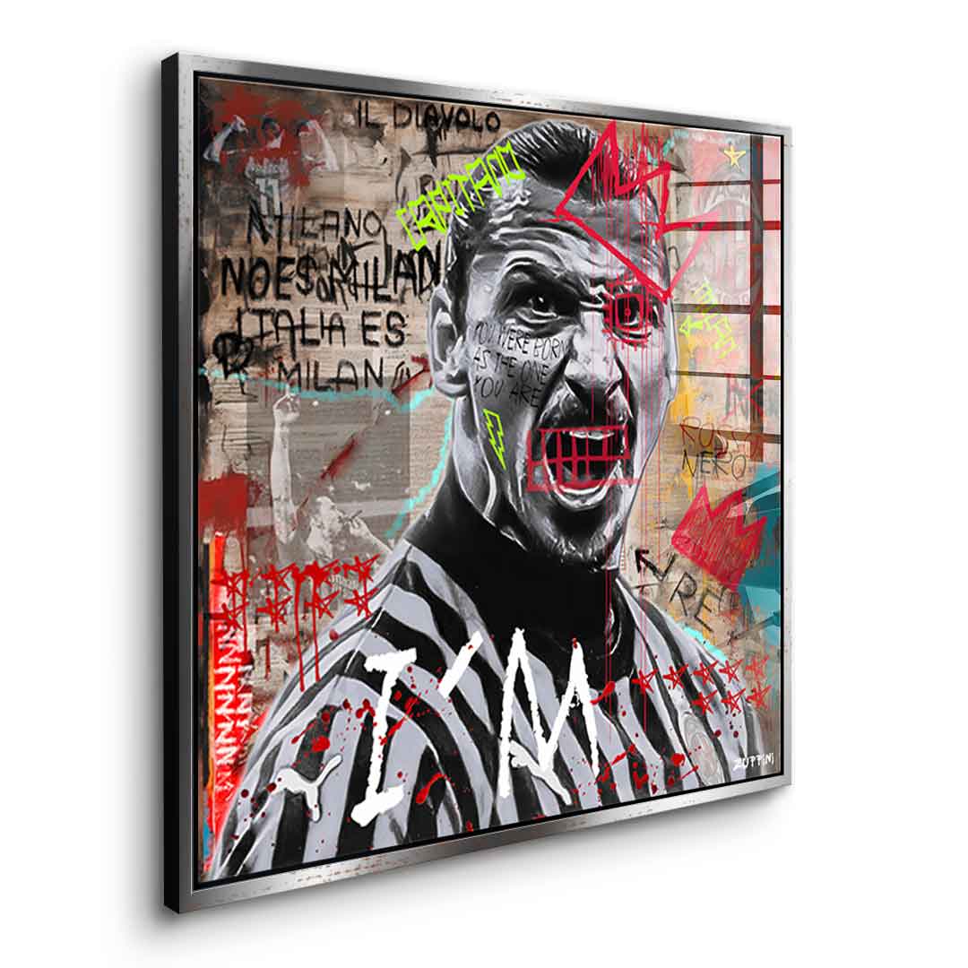 Zlatan - Szkło akrylowe