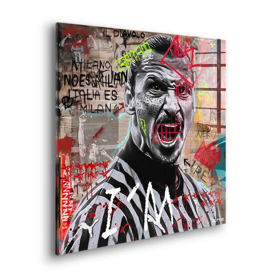 Zlatan - Szkło akrylowe