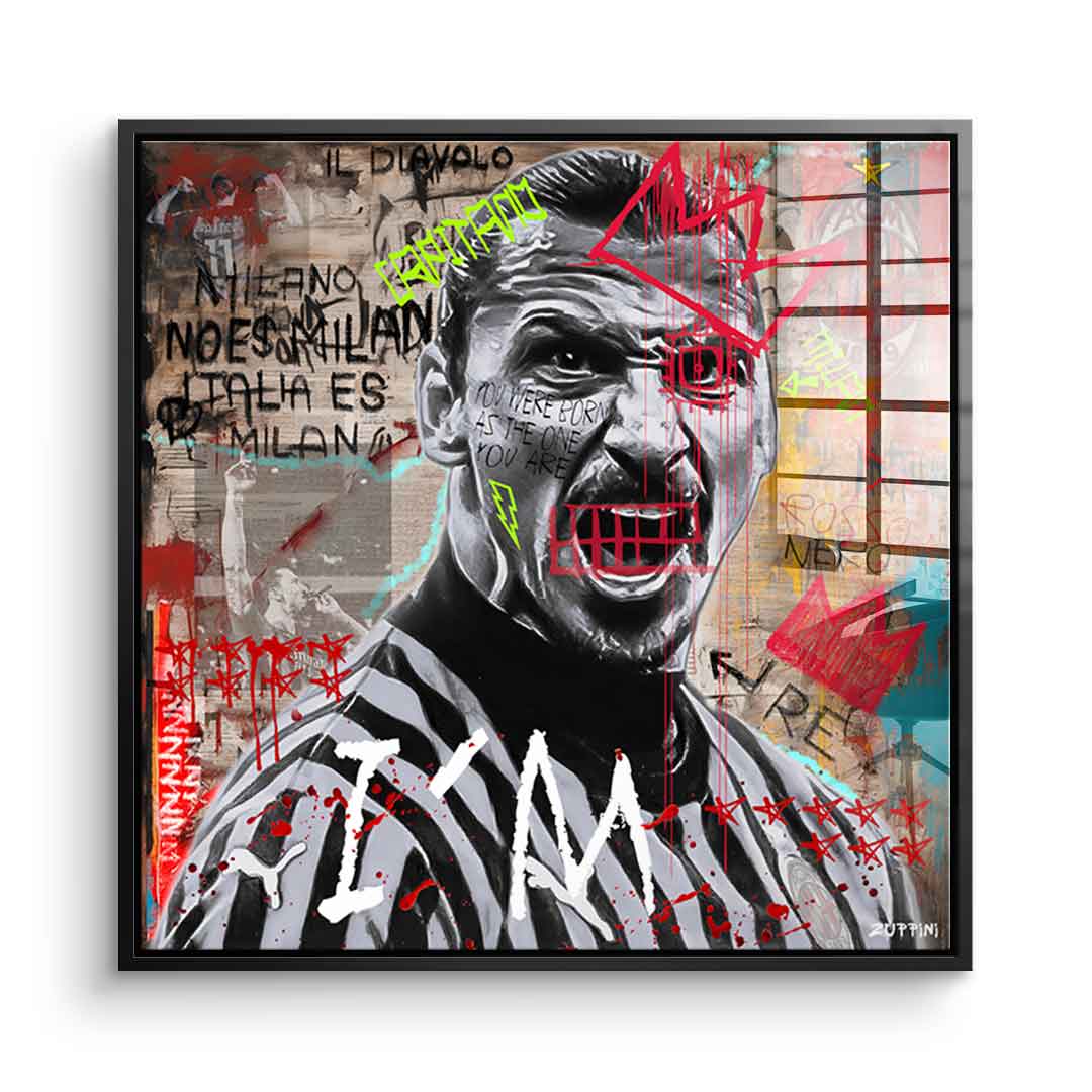 Zlatan - Szkło akrylowe