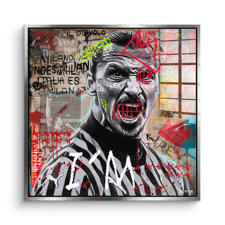 Zlatan - Acrylic glass