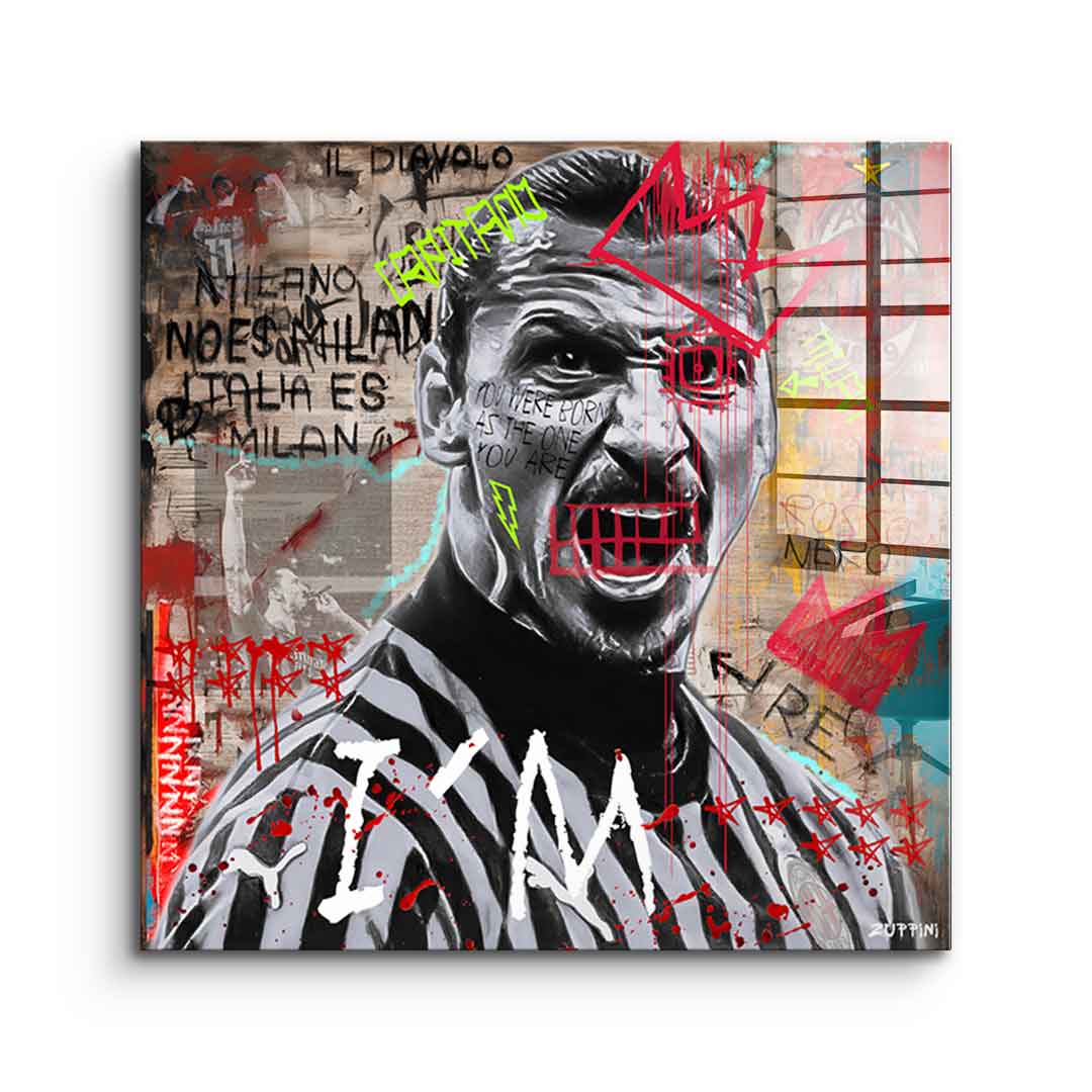 Zlatan - Szkło akrylowe