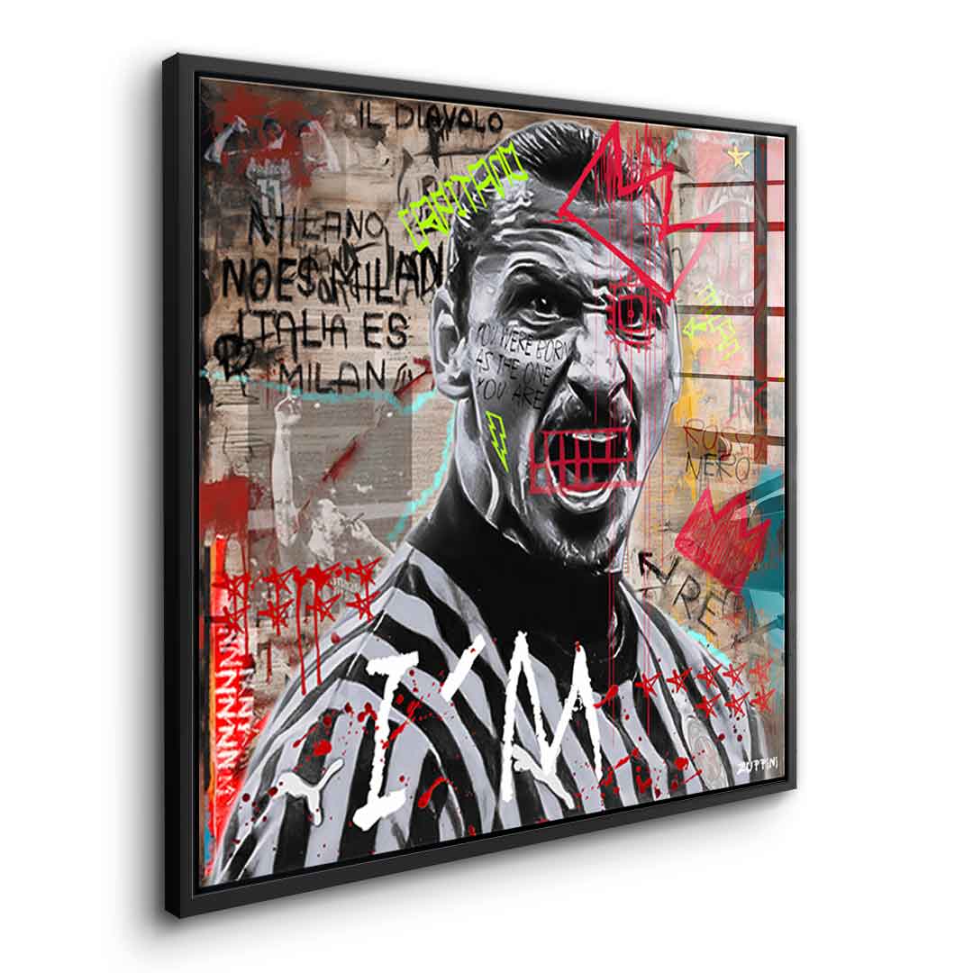 Zlatan - Szkło akrylowe