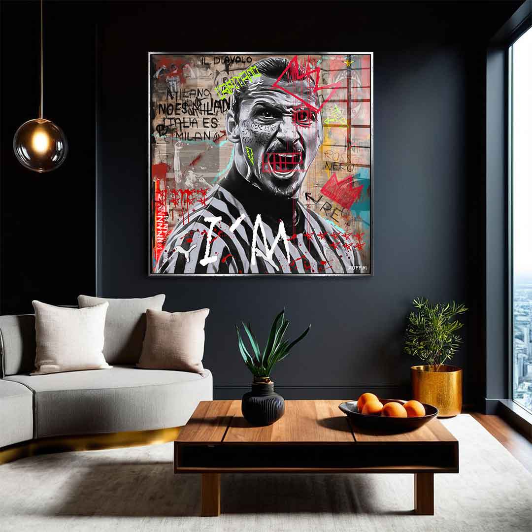 Zlatan - Szkło akrylowe