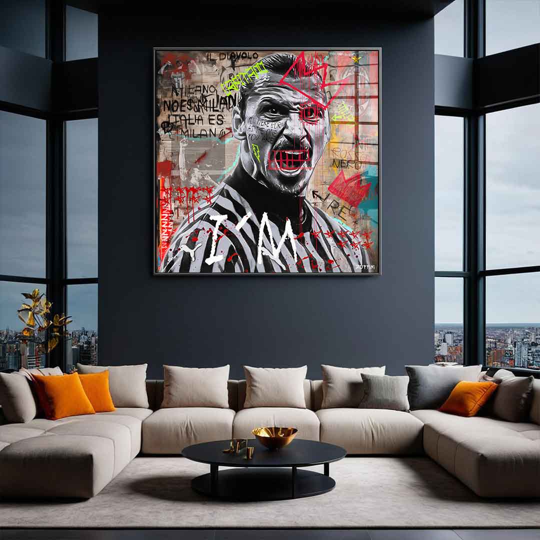 Zlatan - Szkło akrylowe
