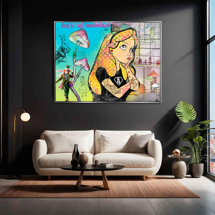 Alice Mad - Acrylic glass