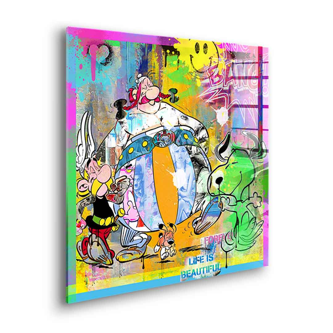 Asterix & Obelix - Acrylglas