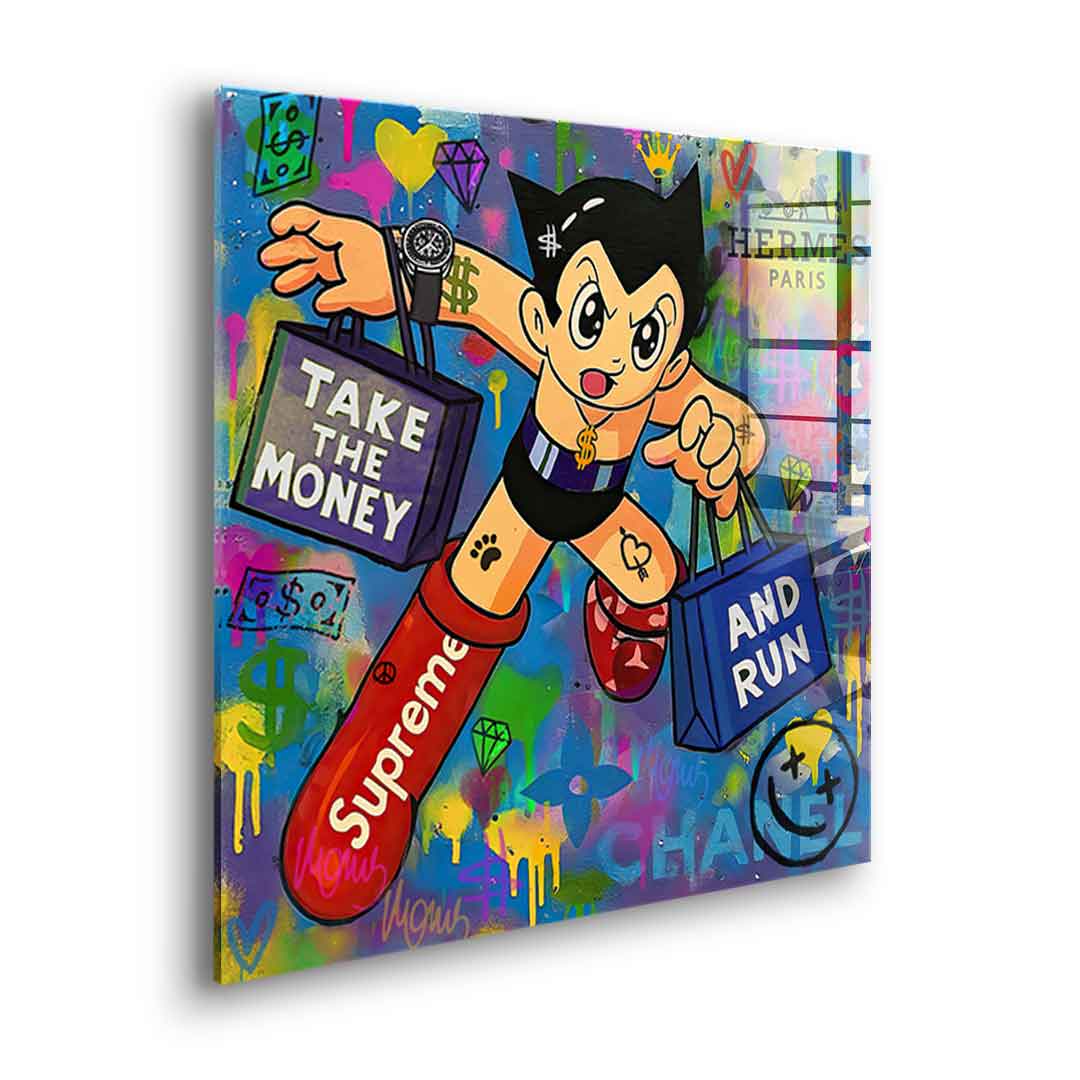Astroboy Run – szkło akrylowe