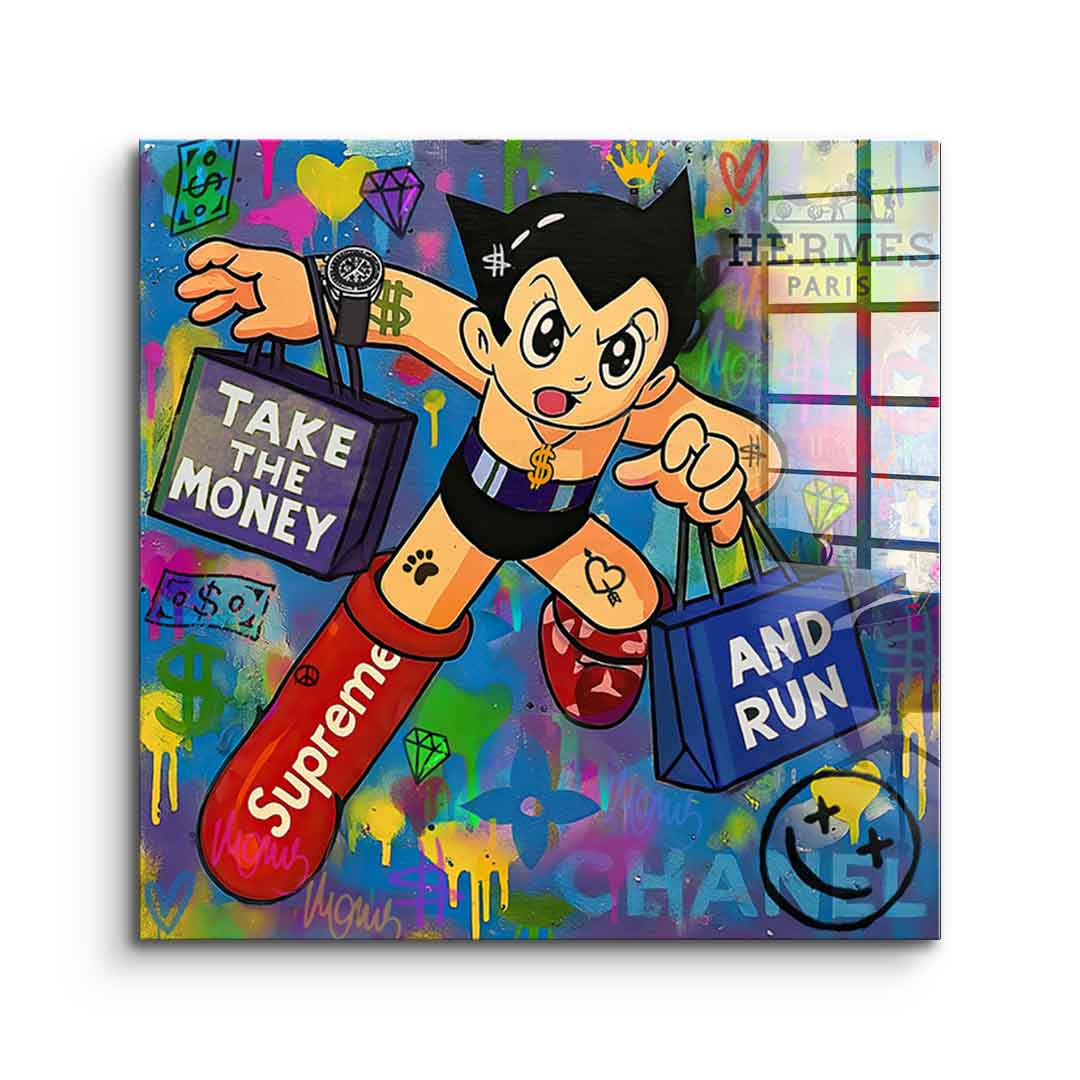 Astroboy Run – szkło akrylowe