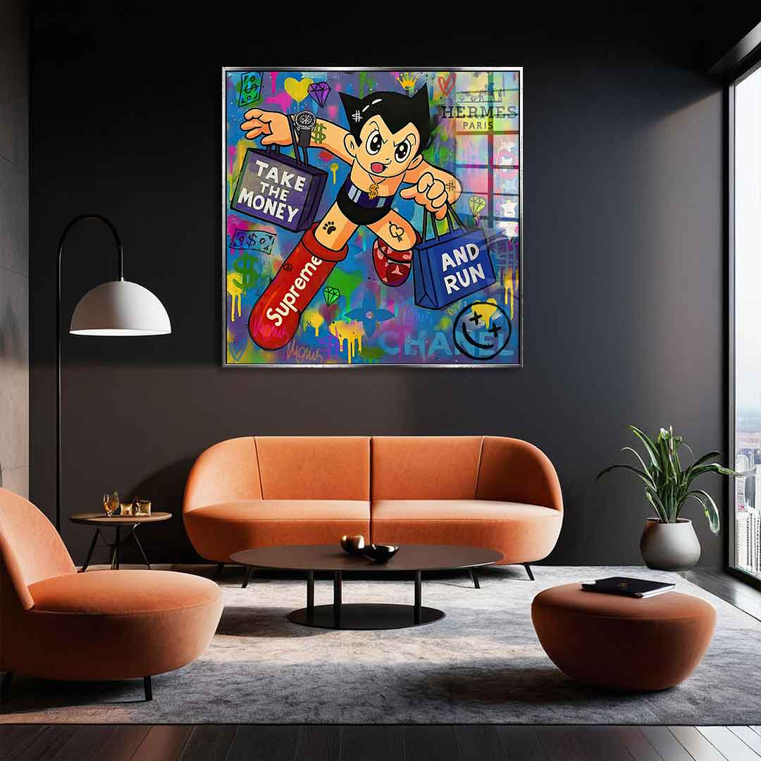 Astroboy Run – szkło akrylowe
