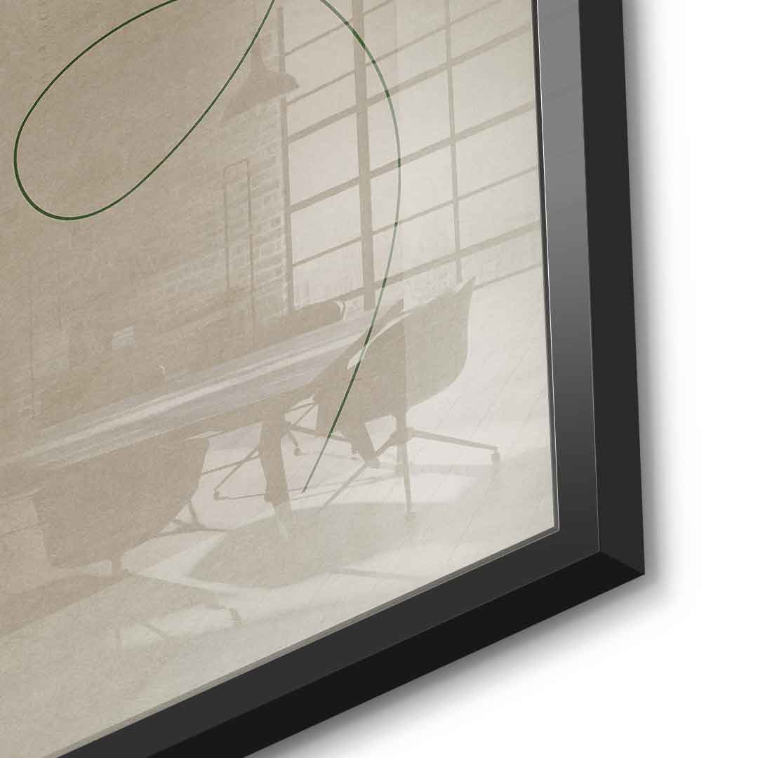 Thinking - Acrylic glass