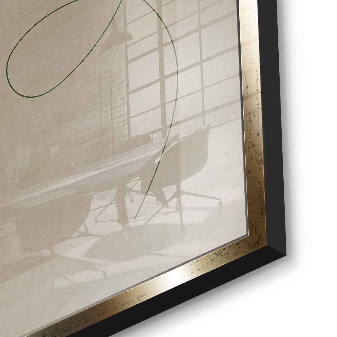 Thinking - Acrylic glass