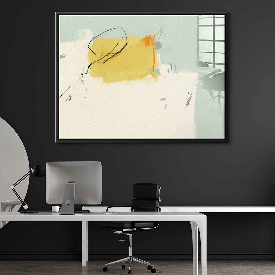 Meet John Cage on the bridge - Acrylglas