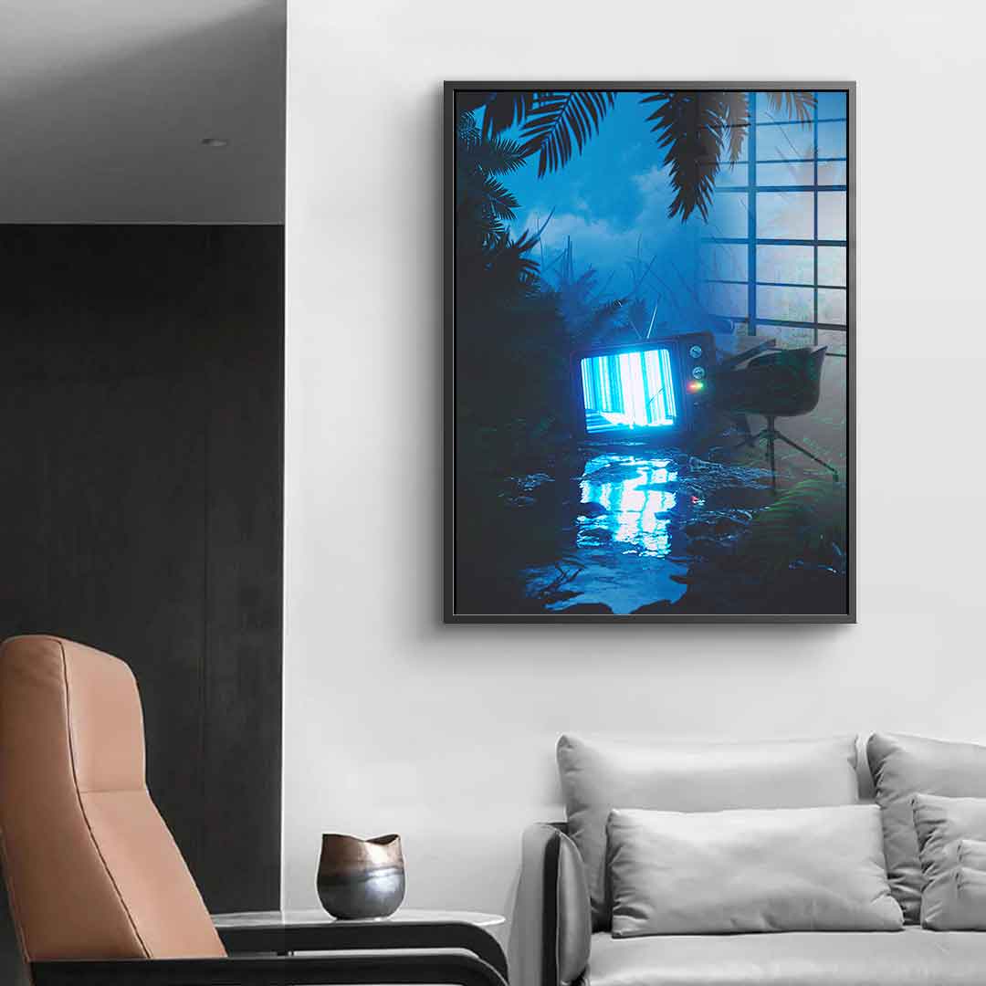 Cracked - Acrylic glass