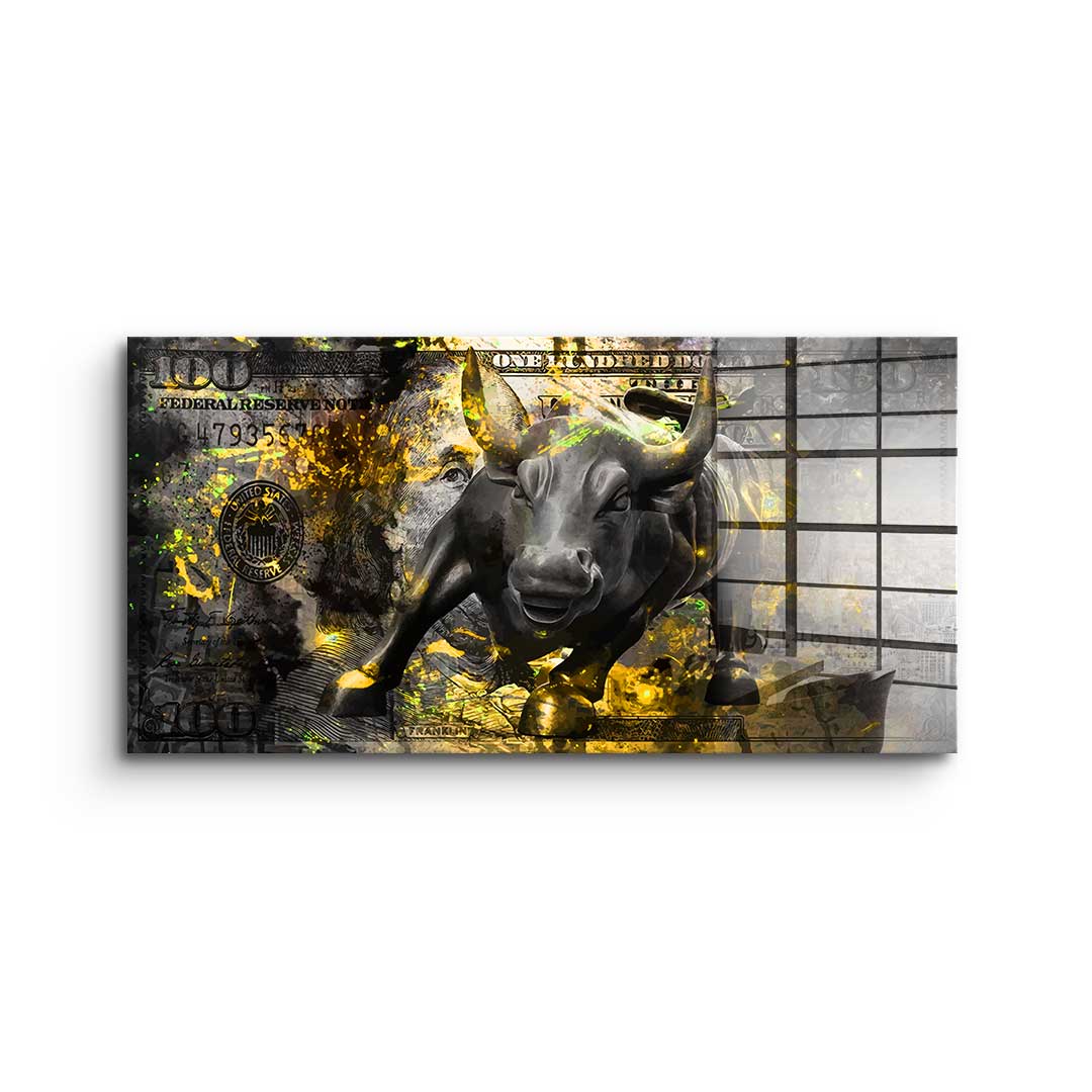 Stock market - Acrylglas 3x