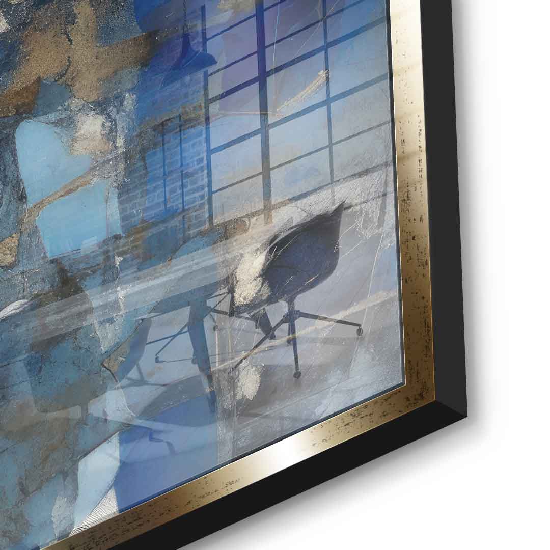 Cobalt Depths - Acrylglas