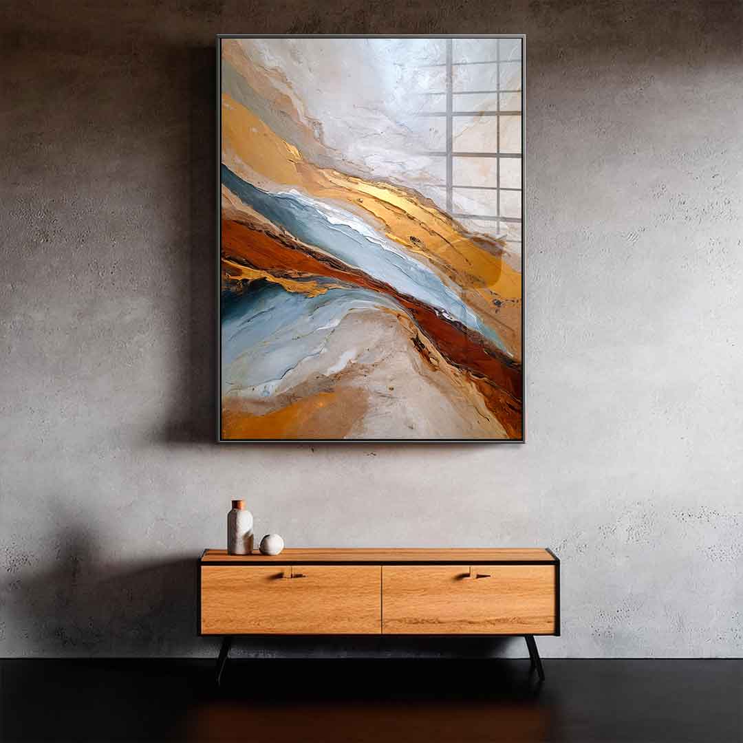 Luminous Drift - Acrylglas
