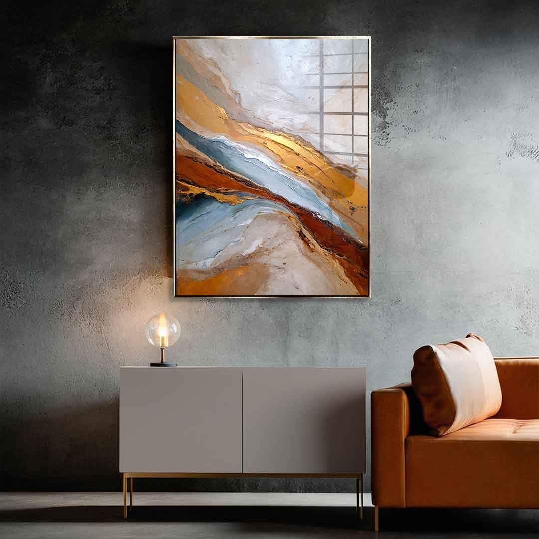 Luminous Drift - Acrylglas