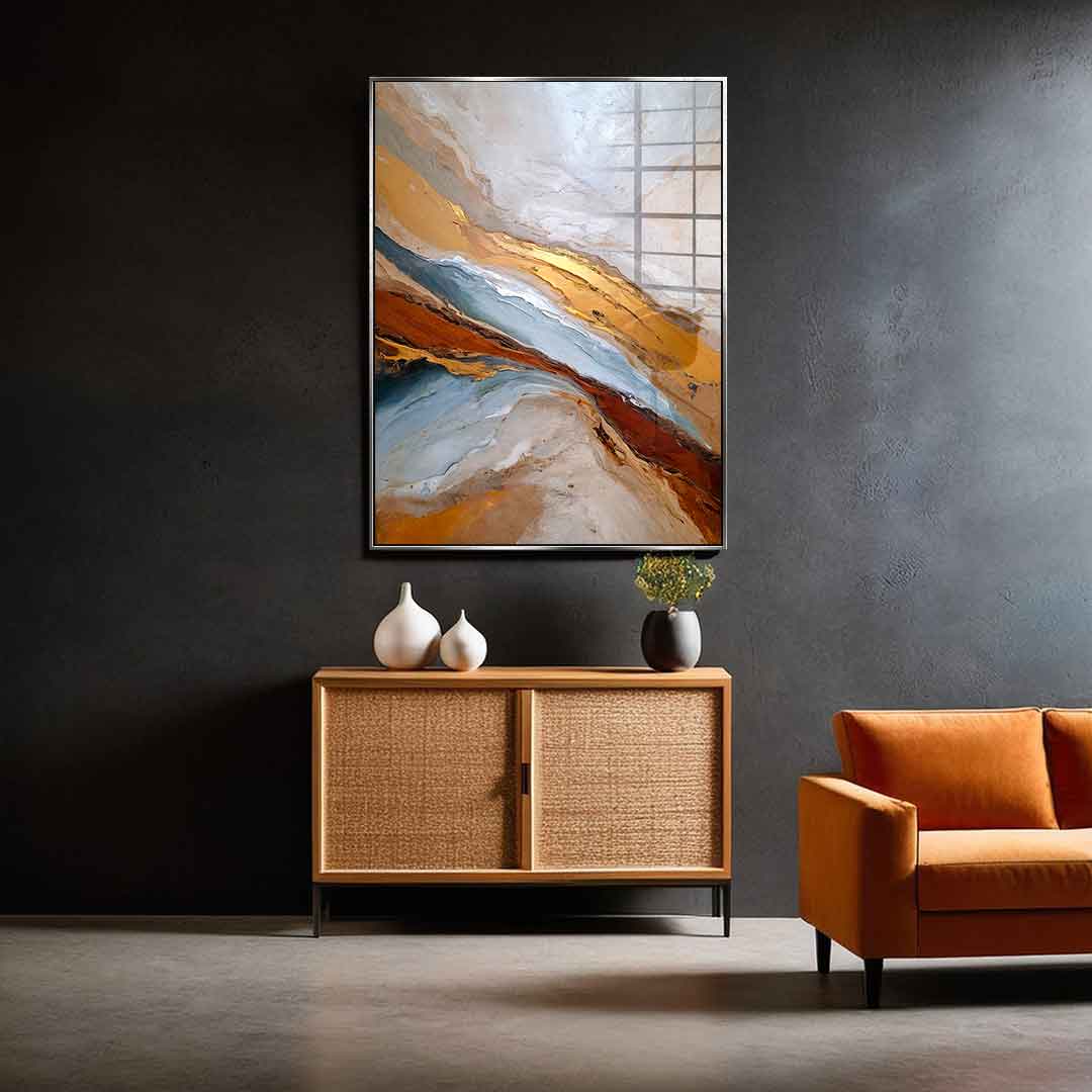 Luminous Drift - Acrylglas