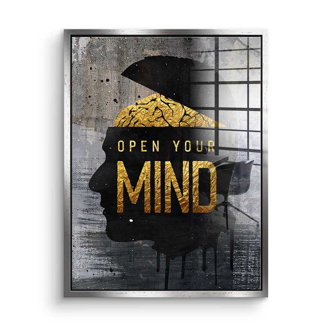 Open your Mind - Acrylglas