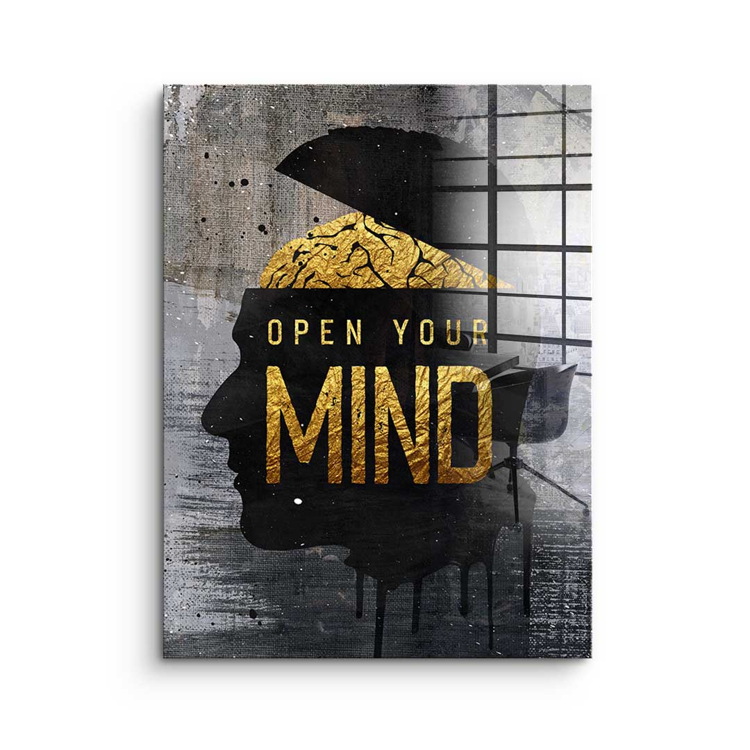Open your Mind - Acrylglas